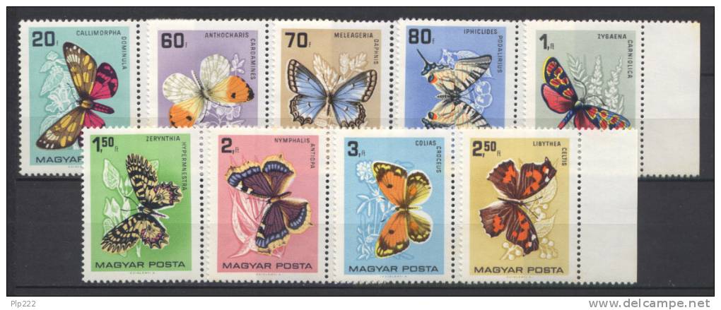 Ungheria 1966 Y.T. 1790/98 **/MNH VF - Unused Stamps