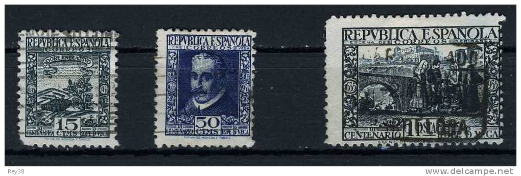 1935. II REPUBLICA, CENTENARIO MUERTE LOPE DE VEGA. - Used Stamps