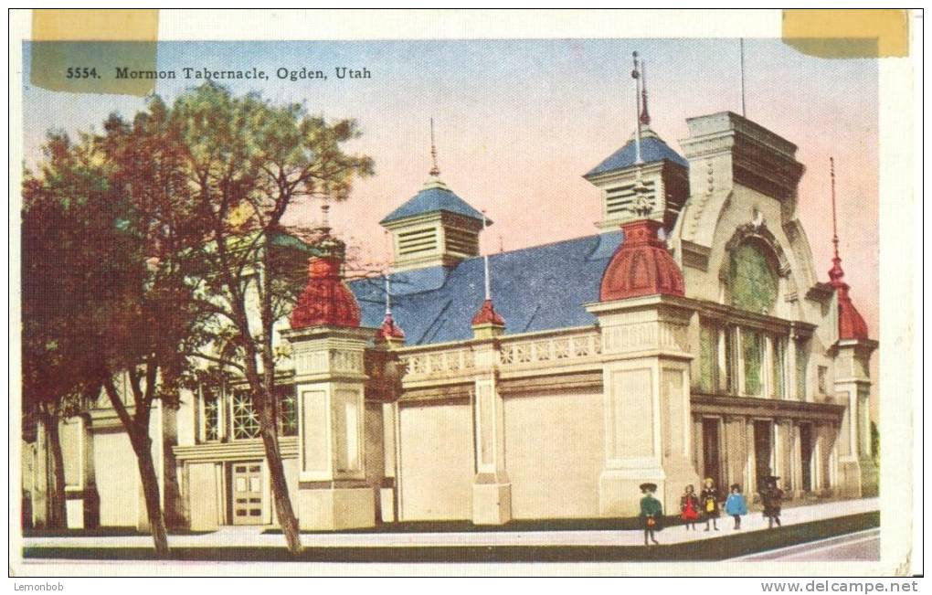 USA – United States – Mormon Tabernacle, Ogden, Utah 1942 Used Postcard [P4301] - Ogden