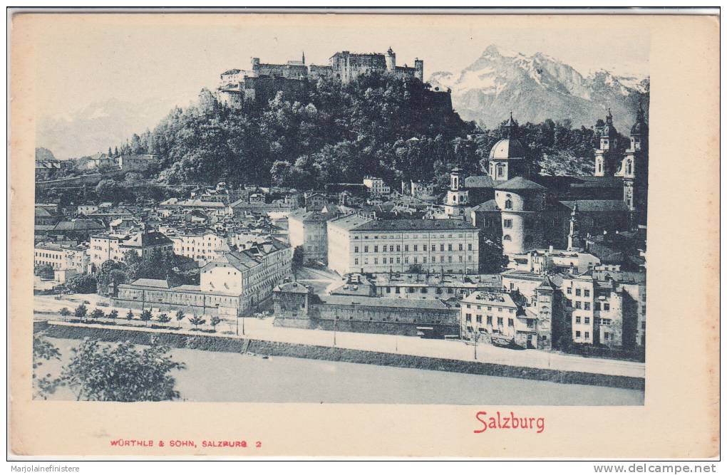 SALZBURG. Würthle & Sohn, Salzburg 2. Pionnière - Autres & Non Classés