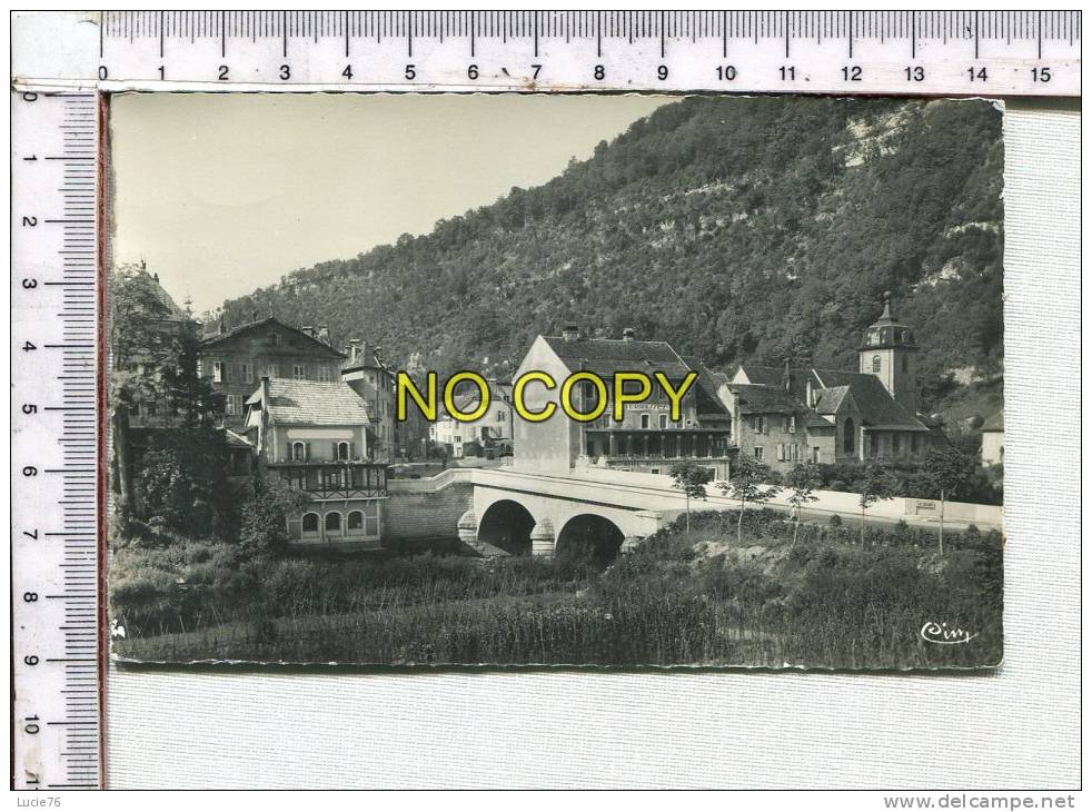 SAINT HIPPOLYTE  -  Le Pont Sur Le Doubs Et Les Hôtels - Saint Hippolyte