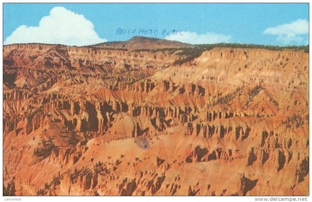 USA – United States – Brianhead Peak And Cedar Breaks, Utah Used Postcard [P4323] - Other & Unclassified