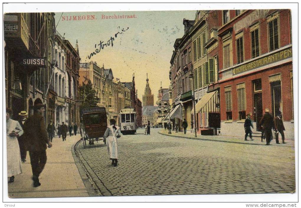 18153  -    Nijmegen   Burchtstraat   "  Tram  " - Nijmegen