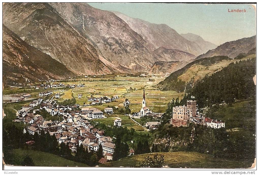 Autriche  LANDECK  - 1909 - Landeck