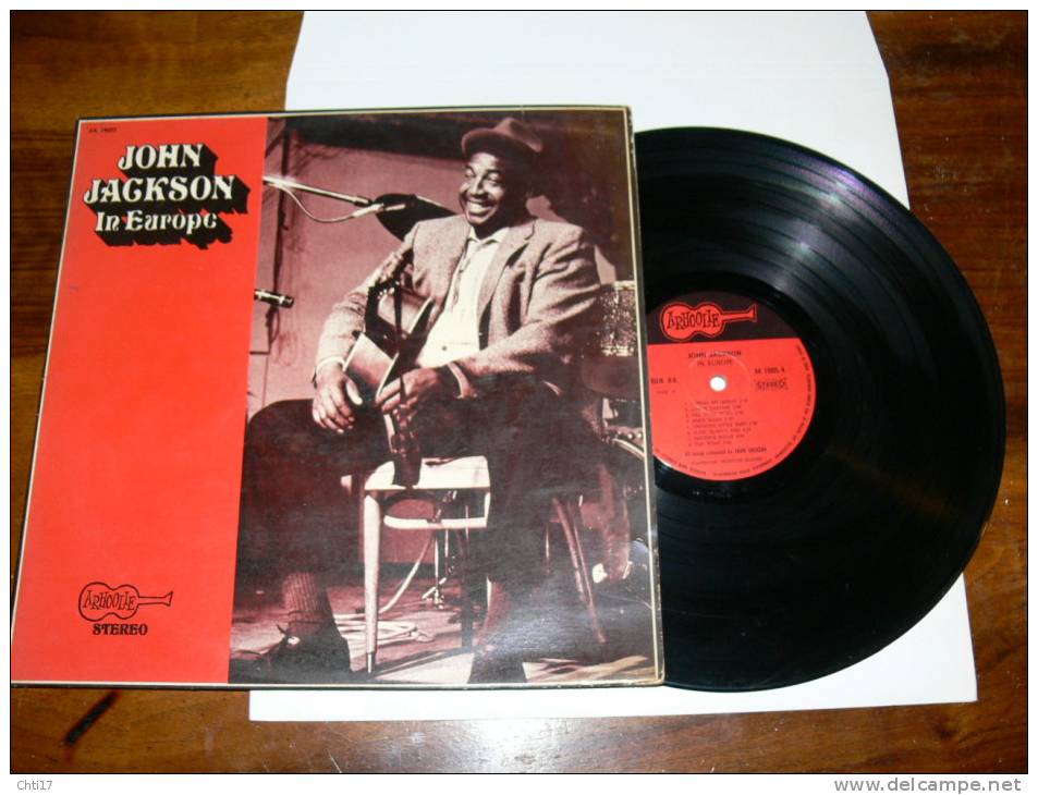 JOHN JACKSON IN EUROPE ORIGINAL RECORDED 1969 IN STUTTGART EDIT ARHOOLIE - Blues