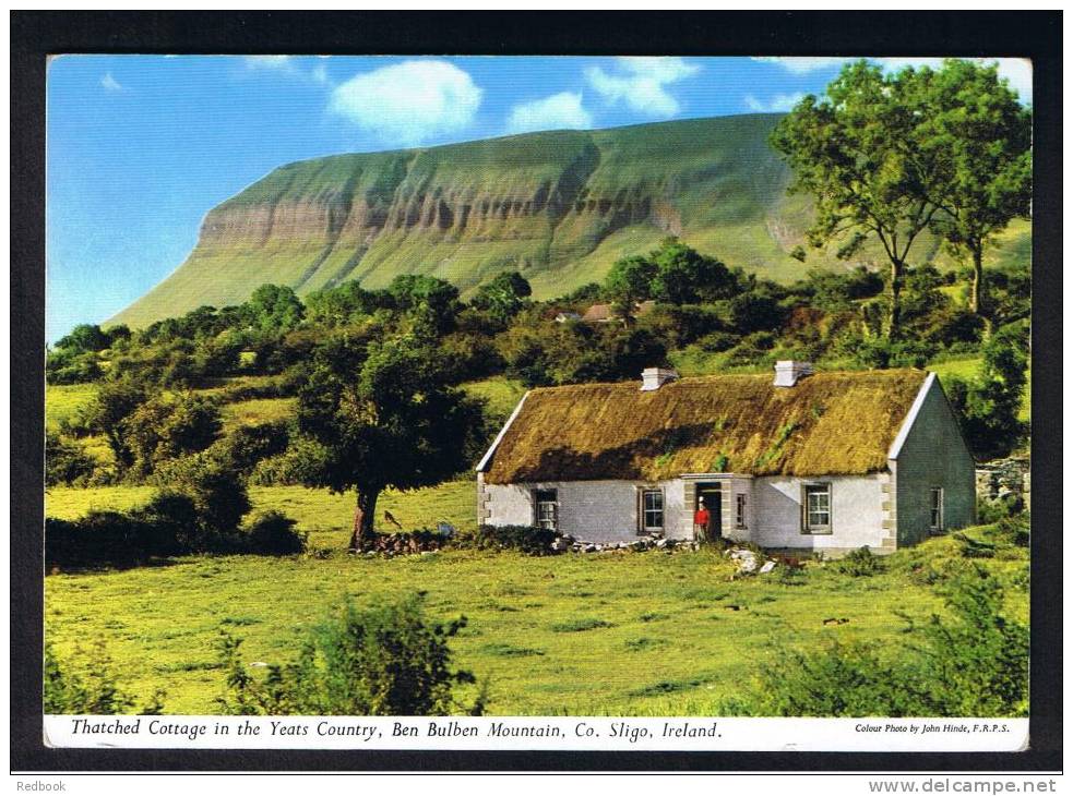 RB 736 - Postcard Thatched Cottage In The Yeats County County Sligo Ireland Eire - Ben Bulben Mountain - Sligo