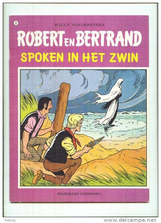 ROBERT EN BERTRAND  SPOKEN IN HET ZWIN 1/11/1977 - 1ste DRUK - Robert En Bertrand