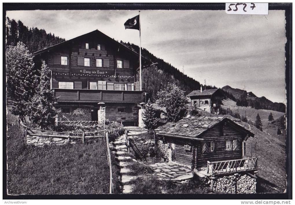 Riederalp ; Naturfreundehaus Lueg Ins Land Auf Der Sonnenterasse — ; Golmenegg 1960 M  (5527) - Riederalp