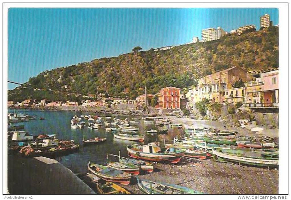 58880)cartolina Illustratoria Riviera Di Acireale - Santa Maria La Scala E Panorama - Acireale