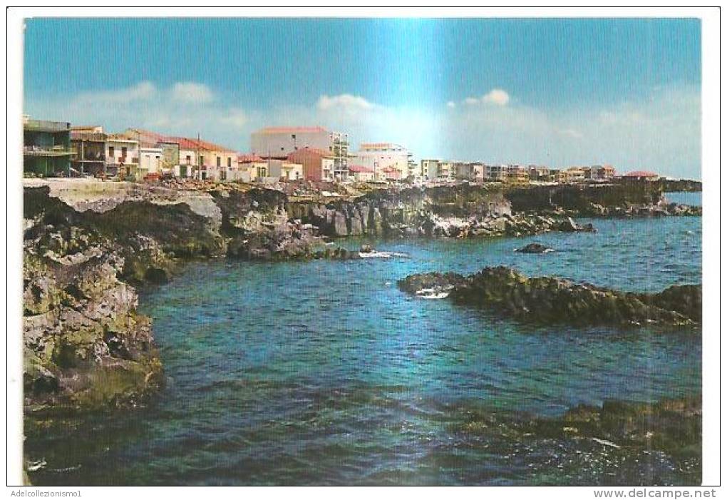 58884)cartolina Illustratoria Riviera Di Acireale - Stazzo E Panorama - Acireale