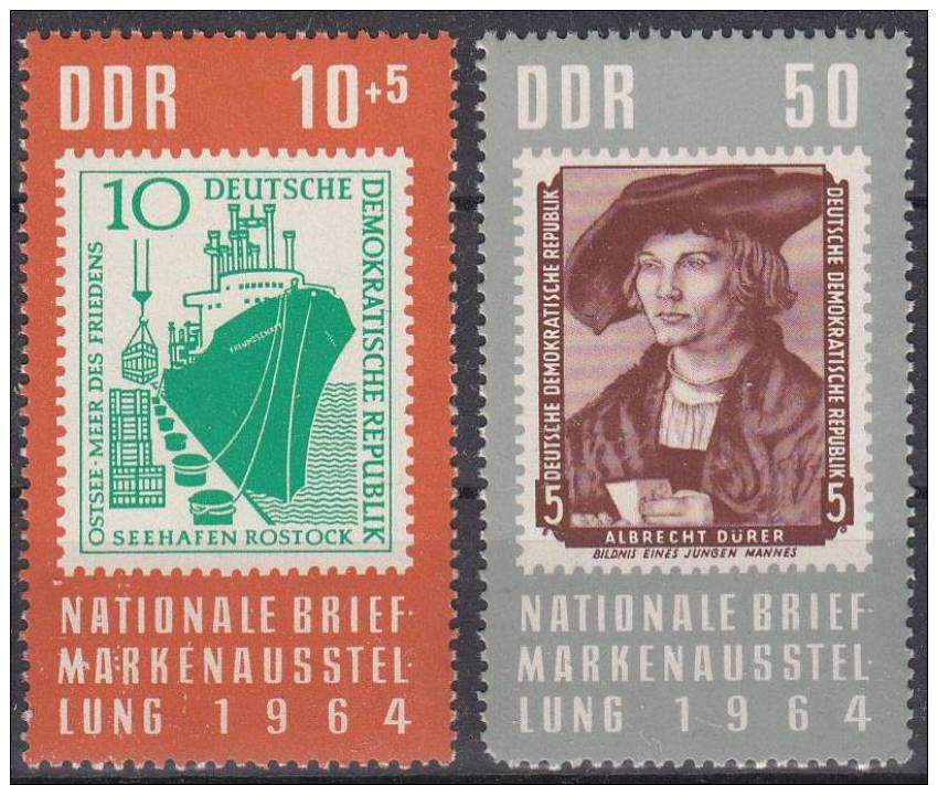 DDR 1056-1057 Postfrisch ** (17494) - Neufs