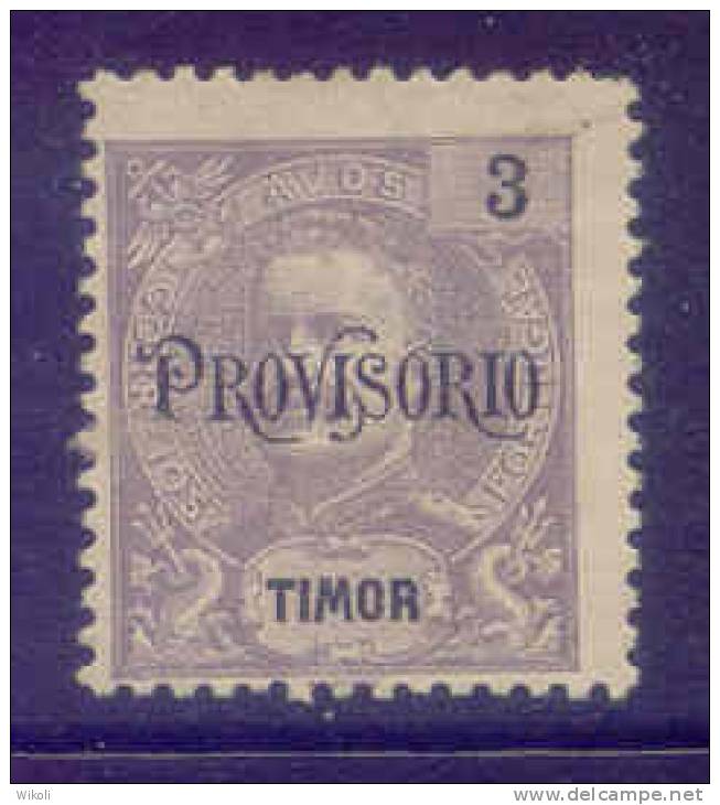 ! ! Timor - 1902 D. Carlos 3 A - Af. 97 - NGAI - Timor