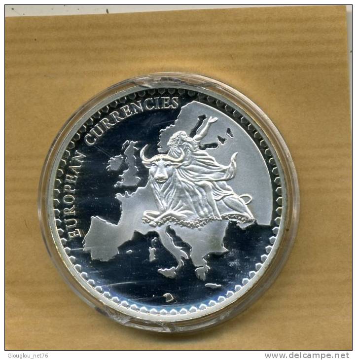 PIECE EUROPEAN CURRENCIES....ROM KOLOSSEUM ....ITALIE..... 54 GRAMMES VOIR SCANER - Colecciones