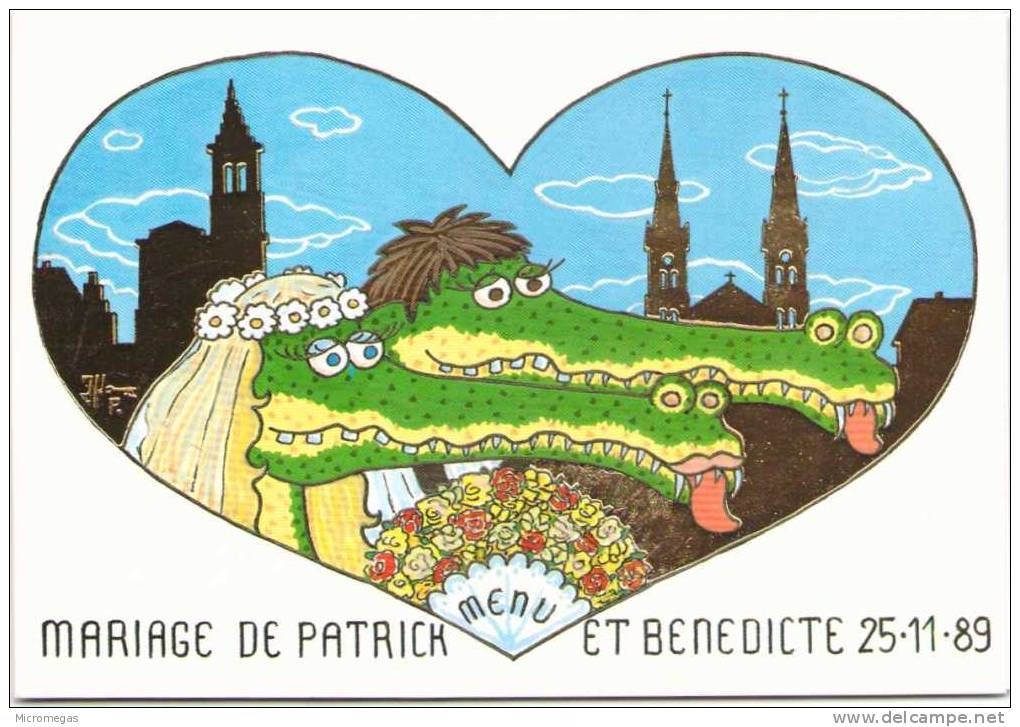 Patrick HAMM - Mariage De Patrick Et Bénédicte Hamm 25-11-89 - Hamm