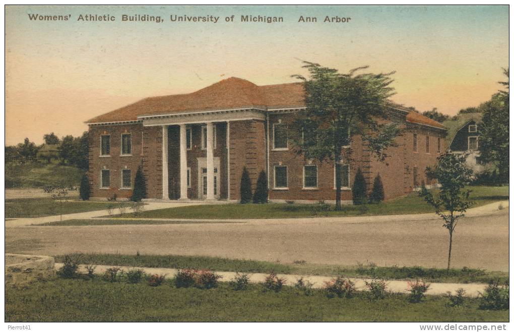 U.S.A. MICHIGAN - Women's Athletic Building, University Of Michigan - ANN ARBOR - Ann Arbor