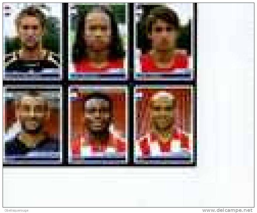 6 JOUEURS DE L AJAX PANINI GOMES ADDO ALEX GRYGERA EMANUELSON ET STEKELENBURG - Other & Unclassified