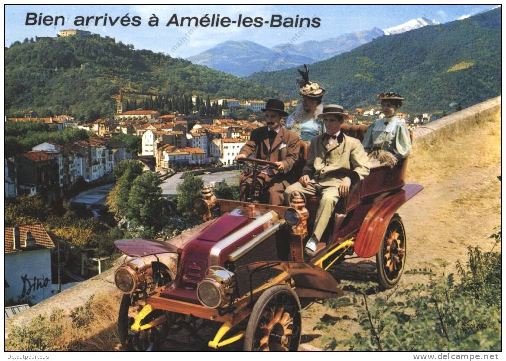 Automobiles Anicenne Type Tacot Renault ? à Amélie Les Bains Pyrénées Orientales - Taxis & Cabs