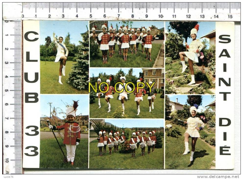 SAINT DIE  - Les MAJORETTES Du CLUB  33  -  7 Vues - Saint Die