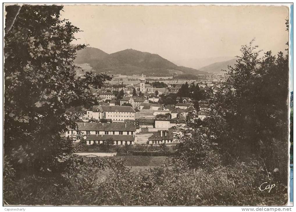 CPSM  VUE GENERALE REMIREMONT 88 VOSGES - Remiremont