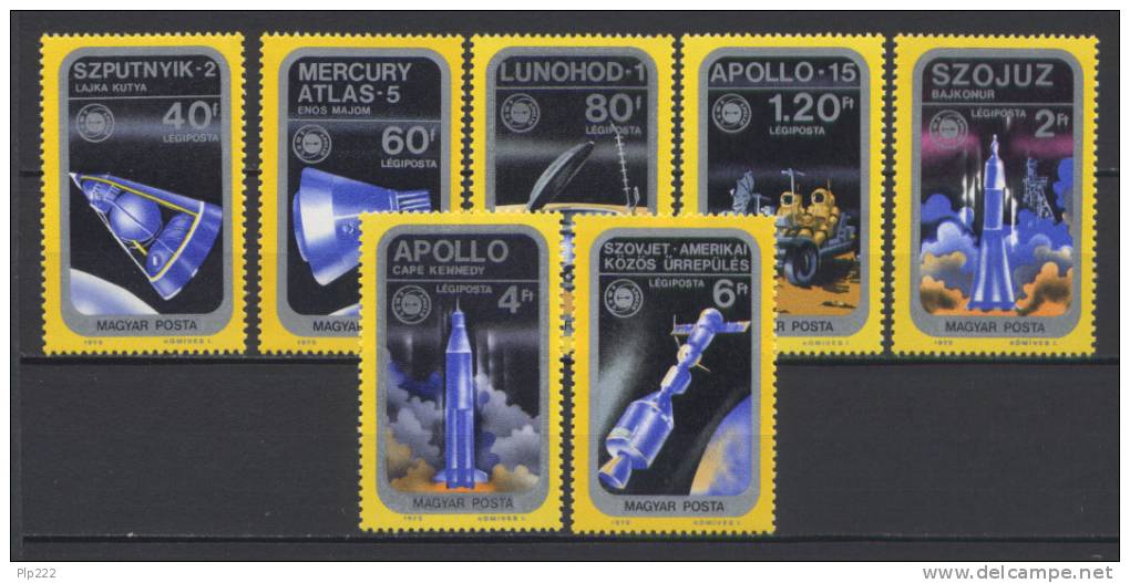 Ungheria 1975 Y.T. A373/80 **/MNH VF - Nuovi