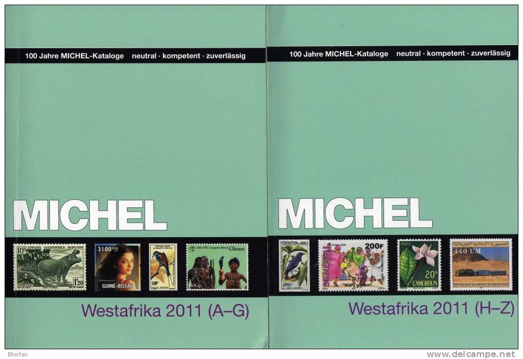 Afrika Band 5 Teil I+II MlCHEL Doppel-Katalog 2011 Neu 128€ A-Z : Benin Gambia Ghana Guinea Liberia Niger Senegal Togo - Collections