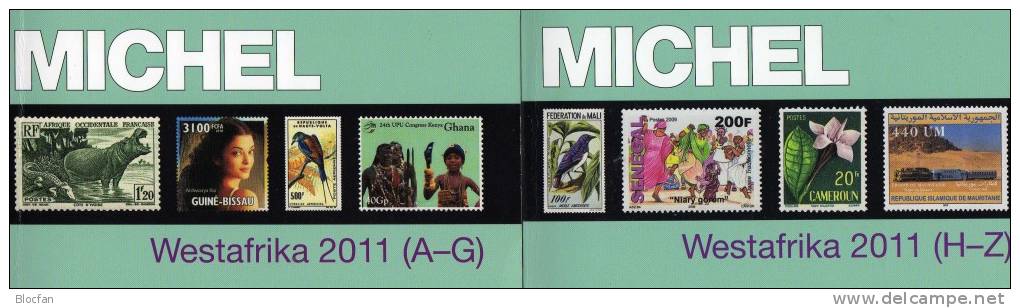 Afrika Band 5 Teil I+II MlCHEL Doppel-Katalog 2011 neu 128€ A-Z : Benin Gambia Ghana Guinea Liberia Niger Senegal Togo