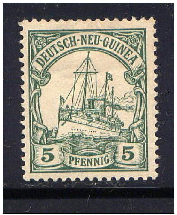 Nlle GUINEE ALLEMANDE - N° 8* - YATCH IMPERIAL HOHENZOLLERN - Nouvelle-Guinée