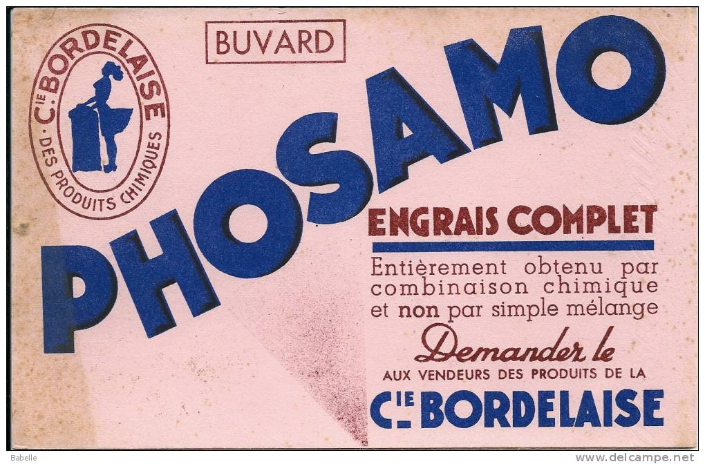 Buvard - PHOSAMO - Engrais Complet - Agriculture
