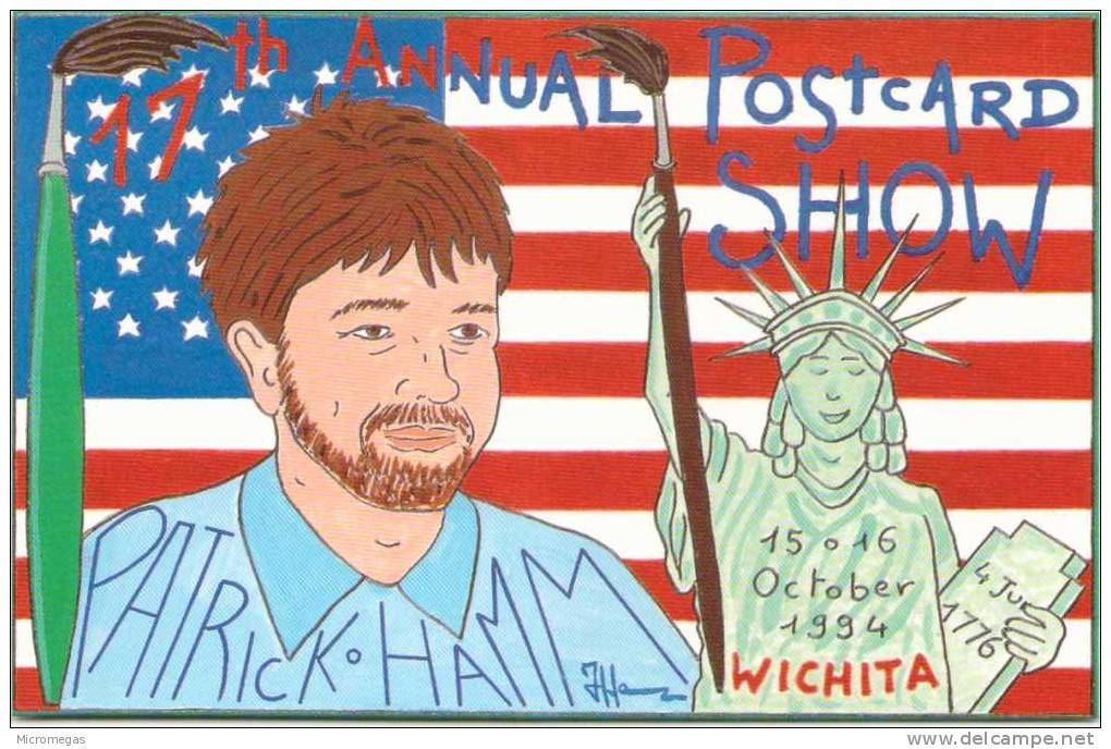 Patrick HAMM - 16th Annual Postcard Show - Wichita Kansas 1994 - Hamm