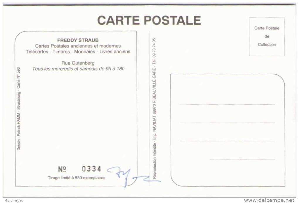 Patrick HAMM - Carte Personnelle De Freddy Staub - Hamm