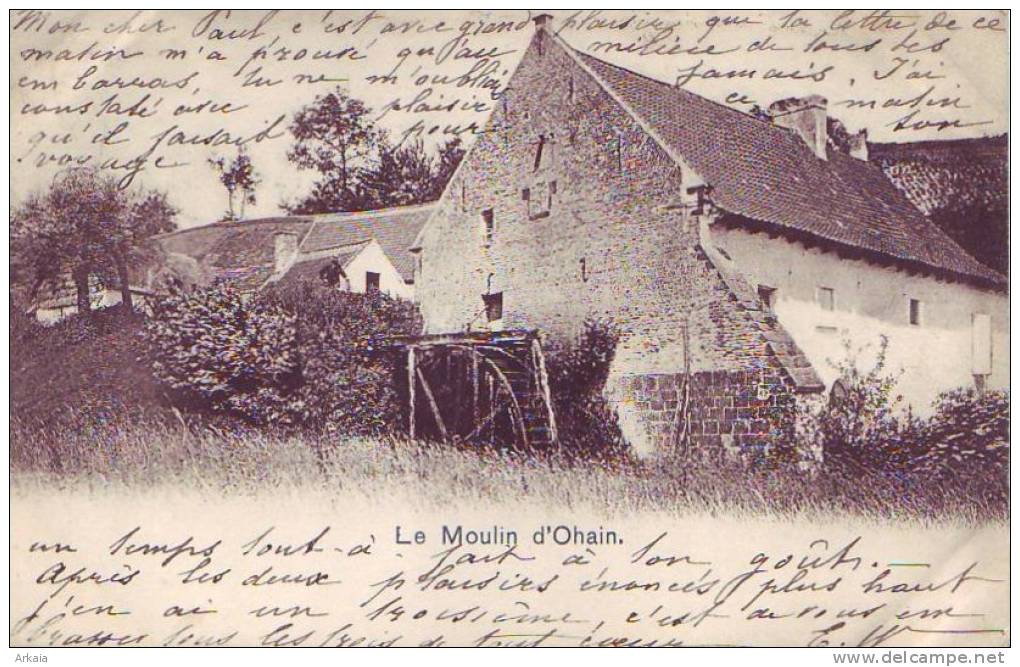 OHAIN = Le Moulin (edit. Doyen, La Hulpe  N °101) 1905 - Lasne