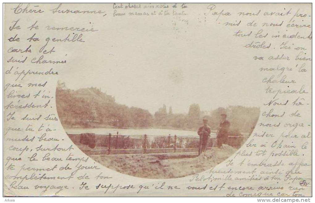 OHAIN = Carte Photo (écrite) 1905 - Lasne