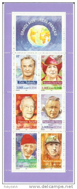 FRANCE  -  Y&T  Carnet #  3348  -  (**)  -  Q2 - Commemoratives