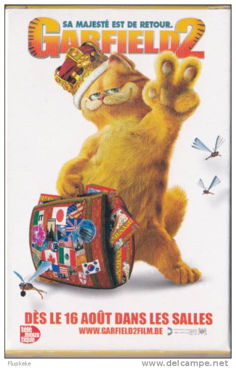 Jeu De Cartes De 54 Cartes Garfield 2 De 20th Century Fox - Publicité Cinématographique
