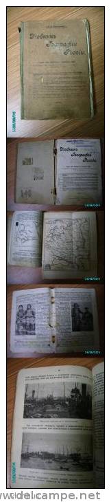 RUSSIA 1913, GEOGRAPHY OF RUSSIAN EMPIRE, OLD BOOK - Slawische Sprachen