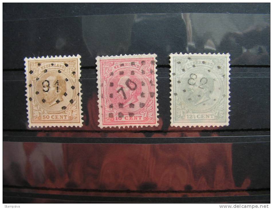 == Niederlande, Lot 3 Old Stamps - Other & Unclassified