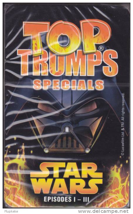 Jeu De Cartes Top Triumps Special Star Wars Episodes I To 3 Winning Moves Uk LucasFilm 2006 - Star Wars