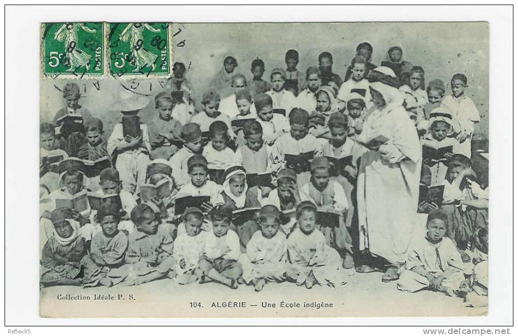 ALGERIE - Une école Indigène - Kinderen