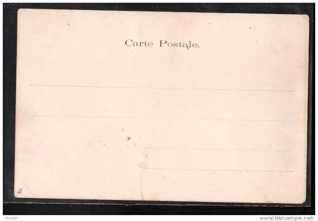 MARTINIQUE ST. PIERRE CARTE POSTALE AVEC TIMBRE ET CACHET CAYENNE  A FORT DE FRANCE 8.2. 1908 - Cartas & Documentos