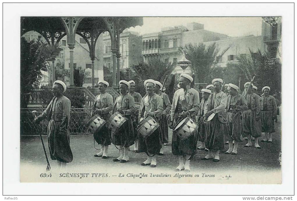 La Clique Des Travailleurs Algériens Ou Turcos - Uomini