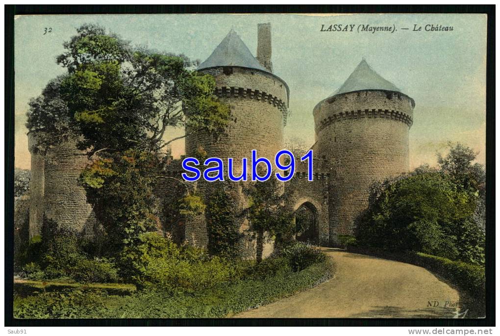 Lassay -  Le Château   - Réf : 16539 - Lassay Les Chateaux