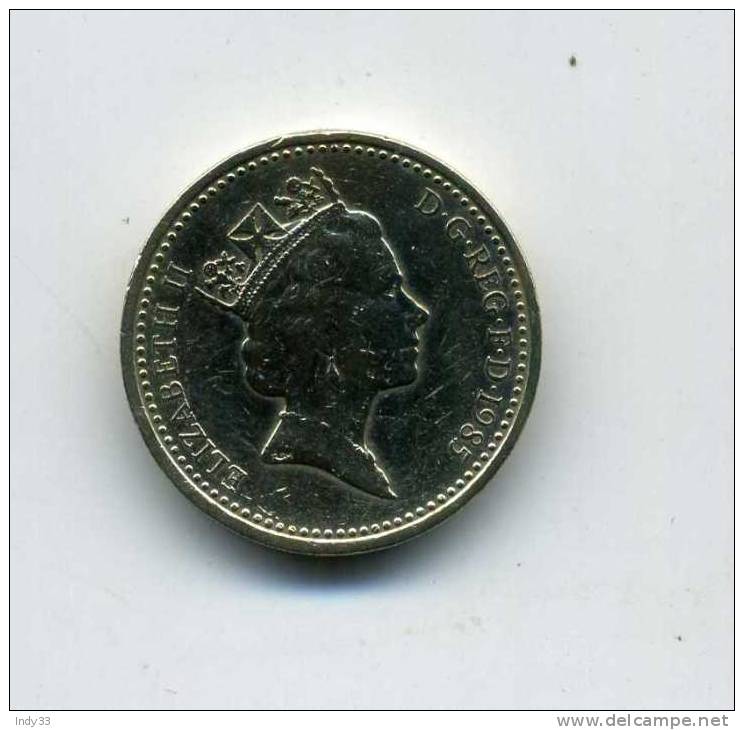 - GRANDE BRETAGNE  .1 POUND 1985 - 1 Pound