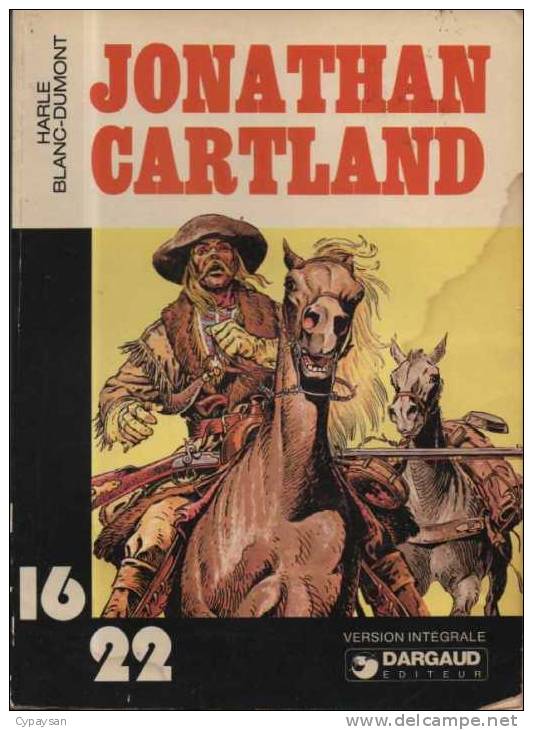 JONATHAN CARTLAND T 1 EO 16/22 04-1978 BE- - Jonathan Cartland
