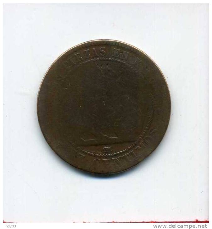 - ESPAGNE 10C. 1870 - First Minting