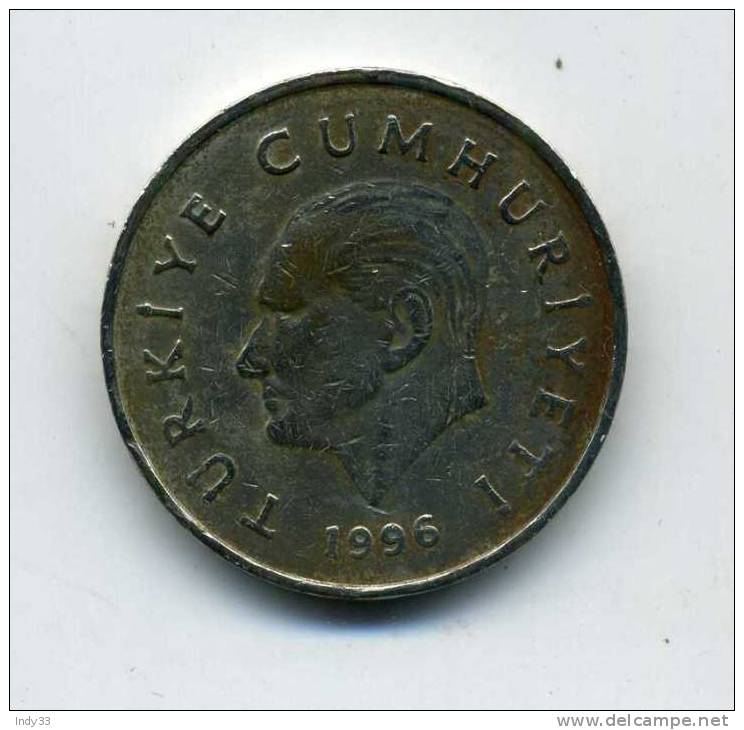 - TURQUIE . 50L. 1996 - Turquie