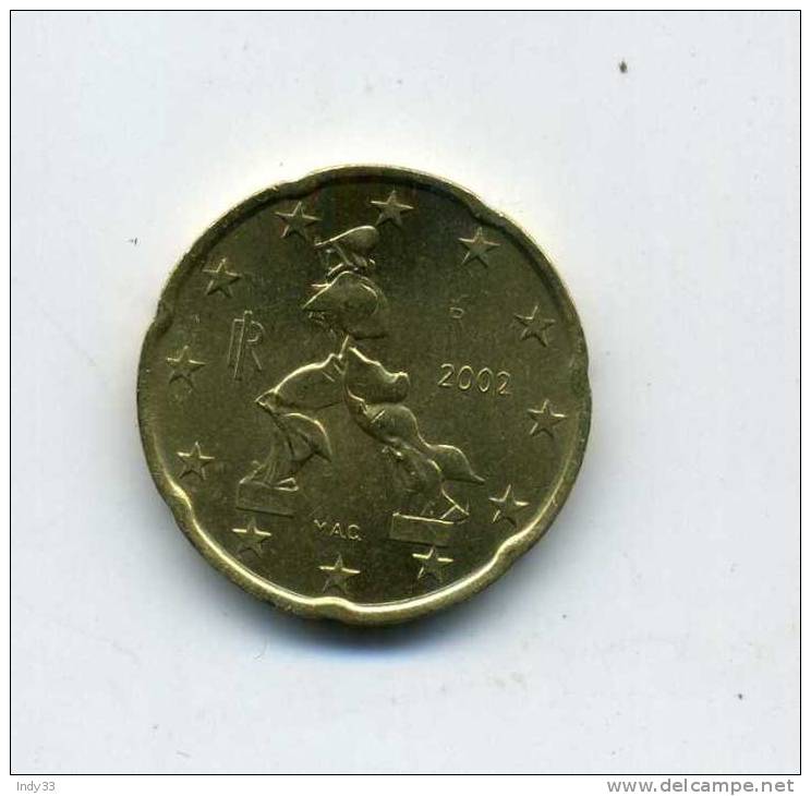 - EURO ITALIE 20C. 2002 - Italy