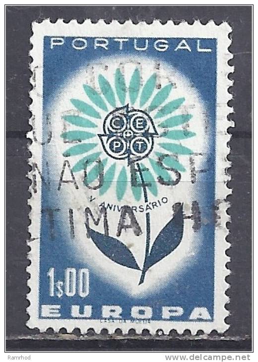 PORTUGAL 1964 Europa - 1e Flower FU - Used Stamps
