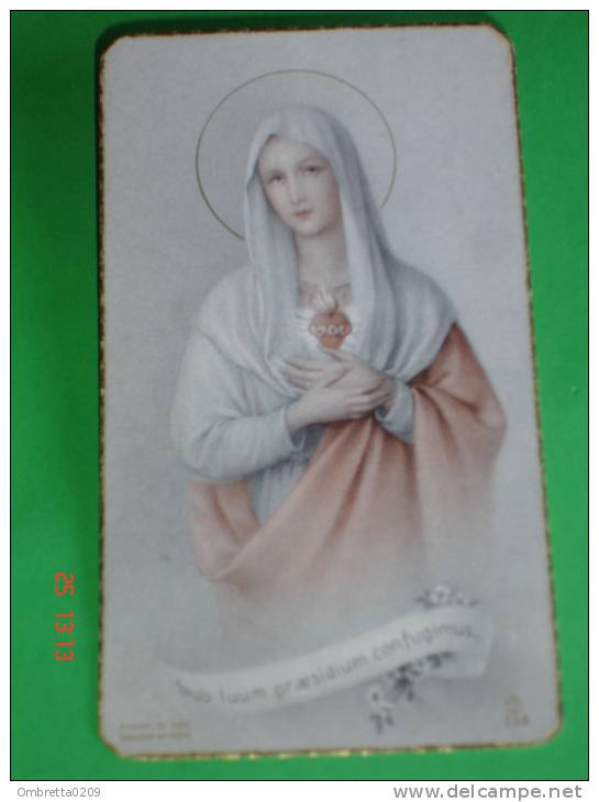 FB 158 - Purificazione Maria SACRO CUORE-Anno1946-Profess.Religiosa-Compagnia Di Gesù-LONIGO,Vicenza -santino Ed.Bonella - Santini