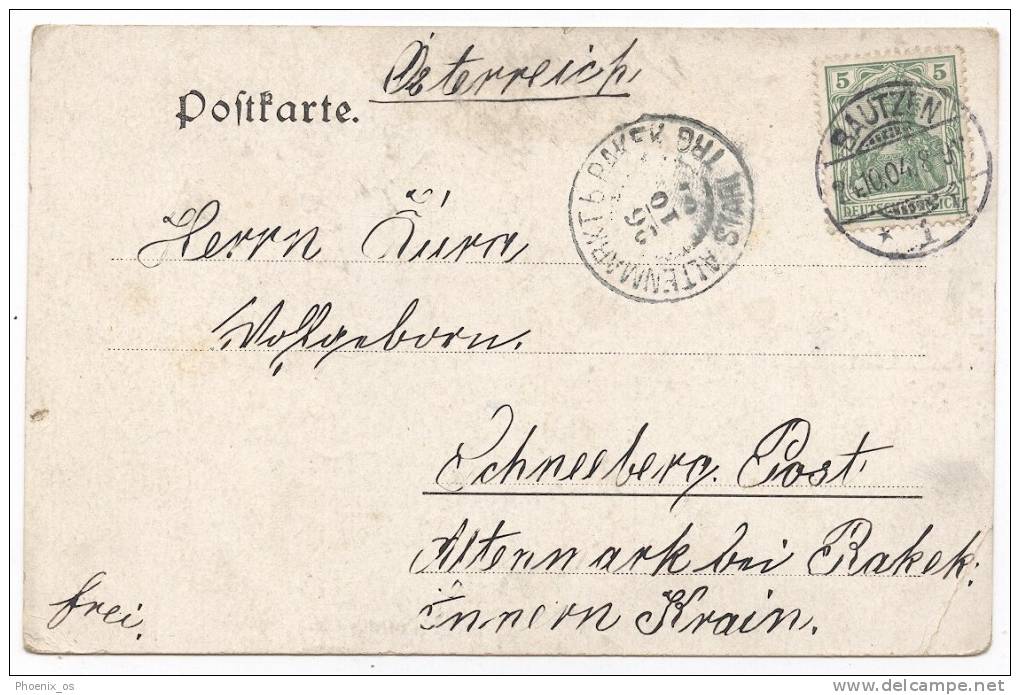 BAUTZEN - Ortenburg, Muhle, 1904. - Bautzen