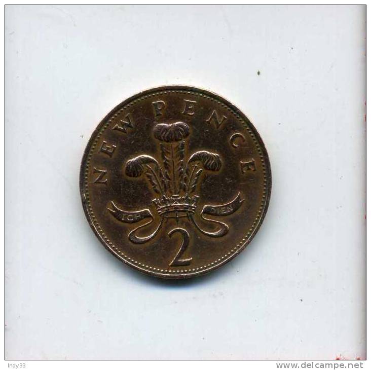 - GRANDE BRETAGNE  . 2P. 1971 - 2 Pence & 2 New Pence